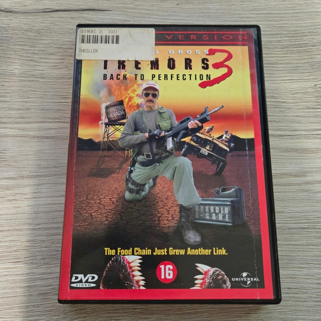 Tremors 3 (4 HALEN = 3 BETALEN), Alle leeftijden, Verzenden, Zo goed als nieuw