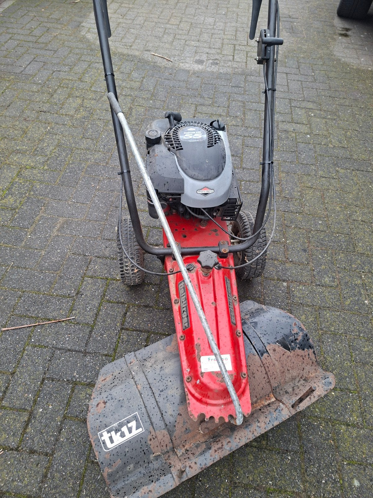 tielburger veegmachine tk17, Ophalen of Verzenden, 50 cm of meer