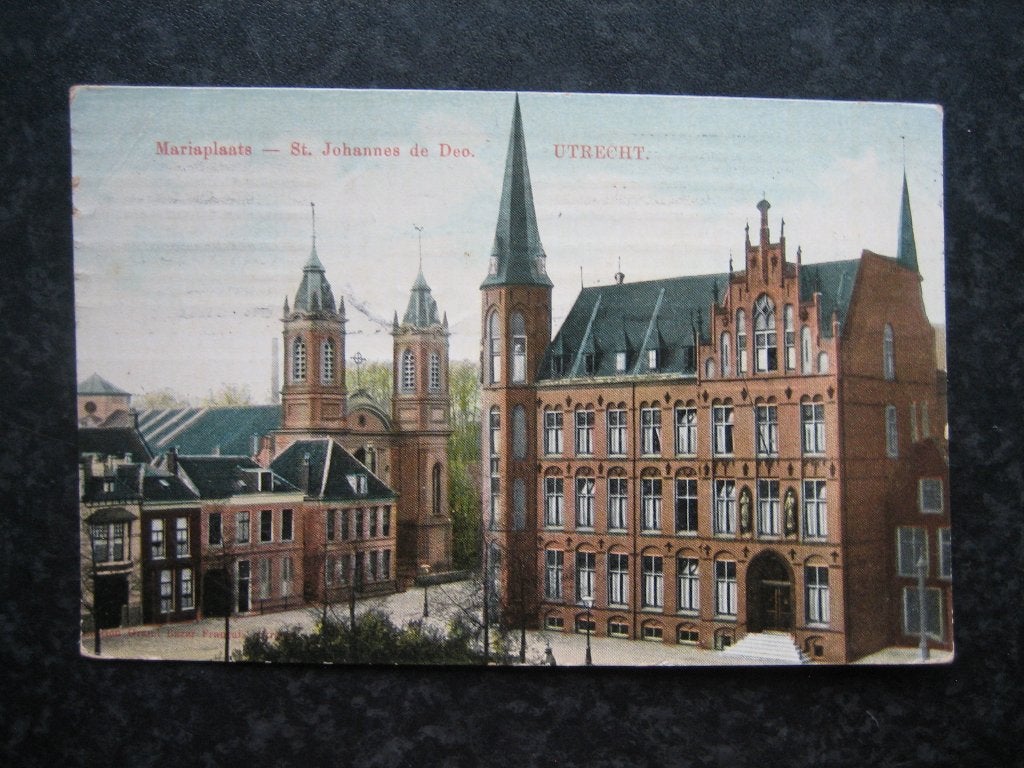 UTRECHT  Mariaplaats St. Johannes de Deo 1913, Ophalen of Verzenden, Voor 1920, Utrecht