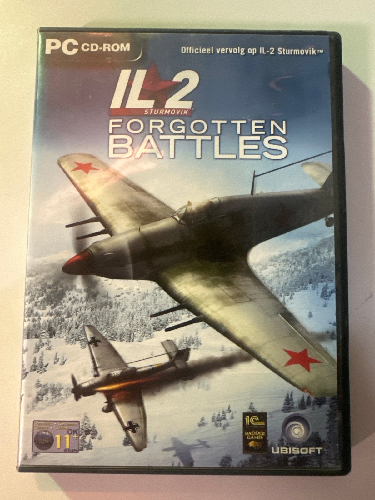 IL-2 Sturmovik: Forgotten Battles PC CD-ROM, Gebruikt, Eén computer, Ophalen of Verzenden, 3 spelers of meer