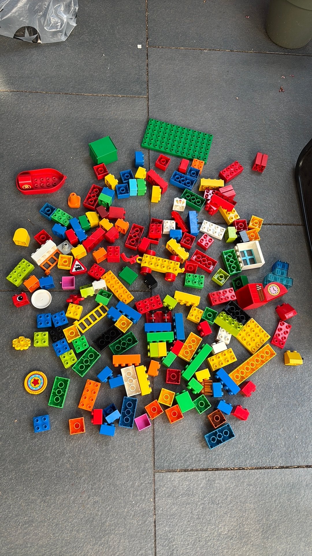 lego partij duplo, Ophalen of Verzenden, Gebruikt, Losse stenen, Duplo