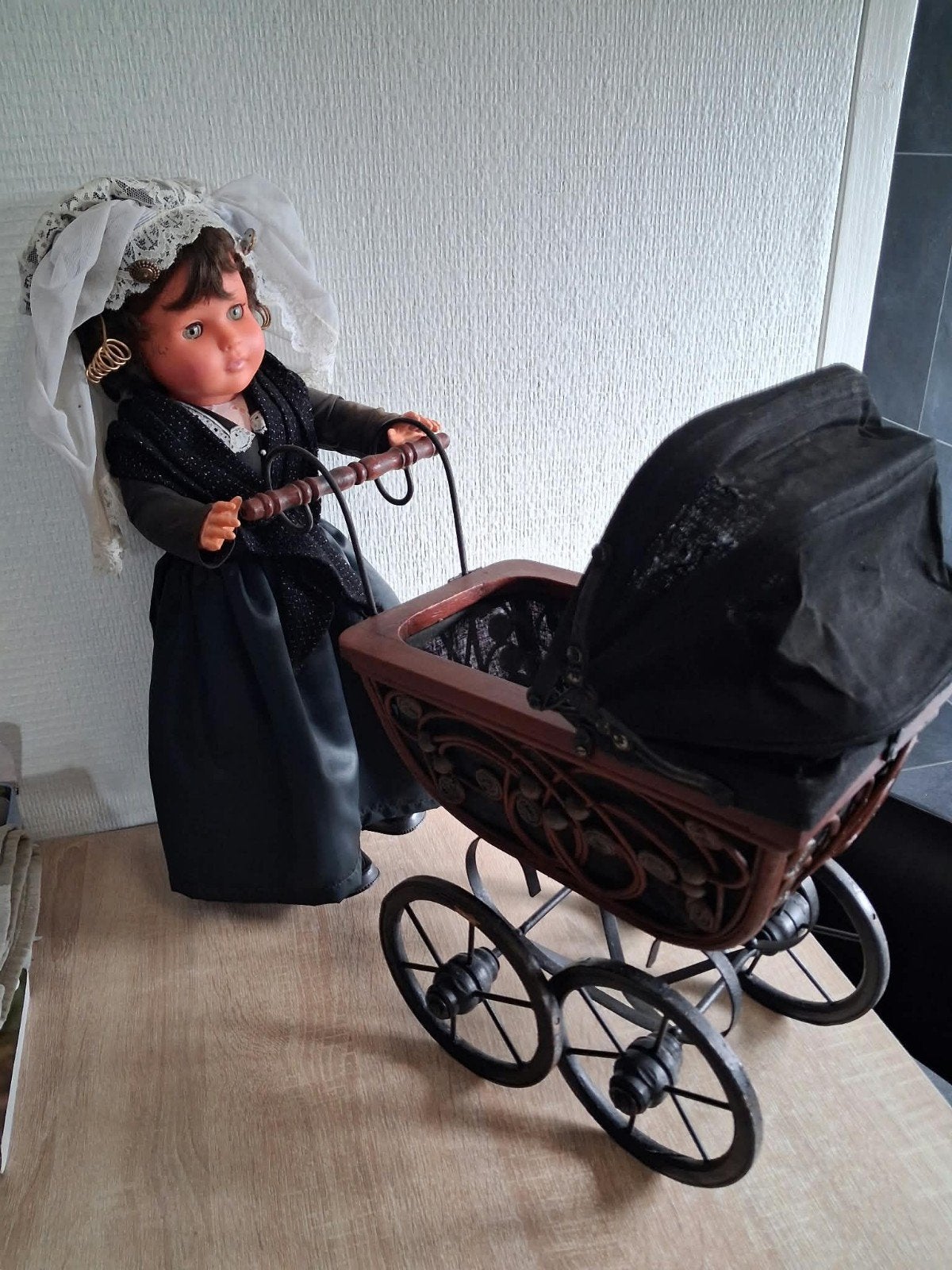 Vintage wagen + pop, Ophalen of Verzenden, Overige merken