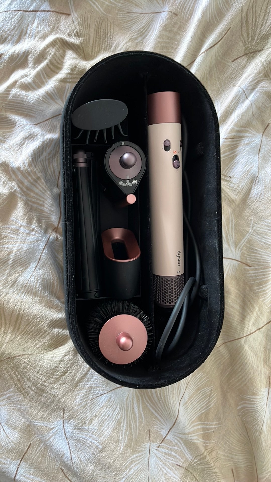 Dyson airwrap straight+wavy, Verzenden, Nieuw, Föhn of Haardroger