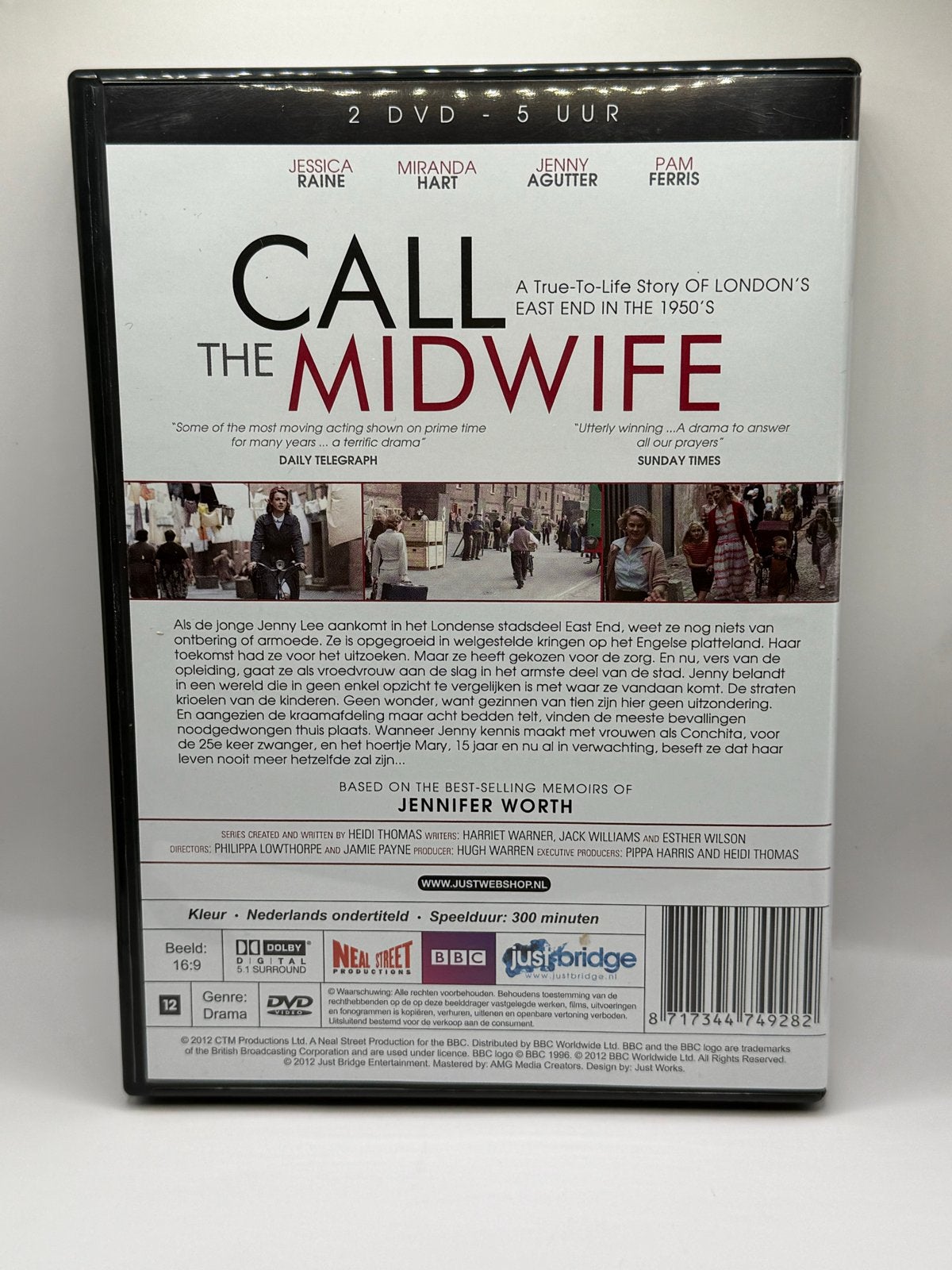 Dvd Call the midwife originele box complete seizoen 1 NLO, Cd's en Dvd's, Engels, Seizoen 1, Verzenden, Nederlands