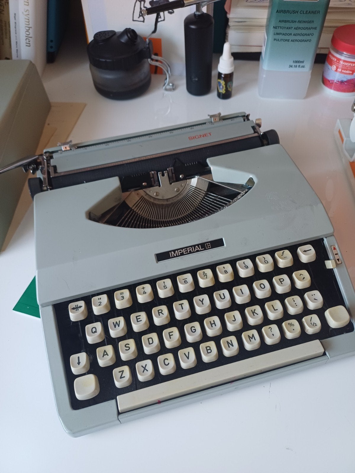 imperial typmachine, Diversen, Typemachines, Ophalen, Gebruikt