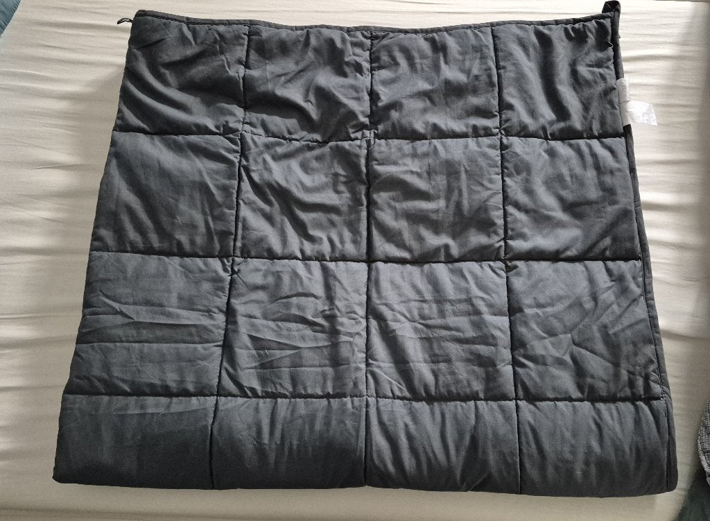 Emsa Bedding verzwaringsdeken, Huis en Inrichting, Ophalen, Eenpersoons, Overige merken, Grijs