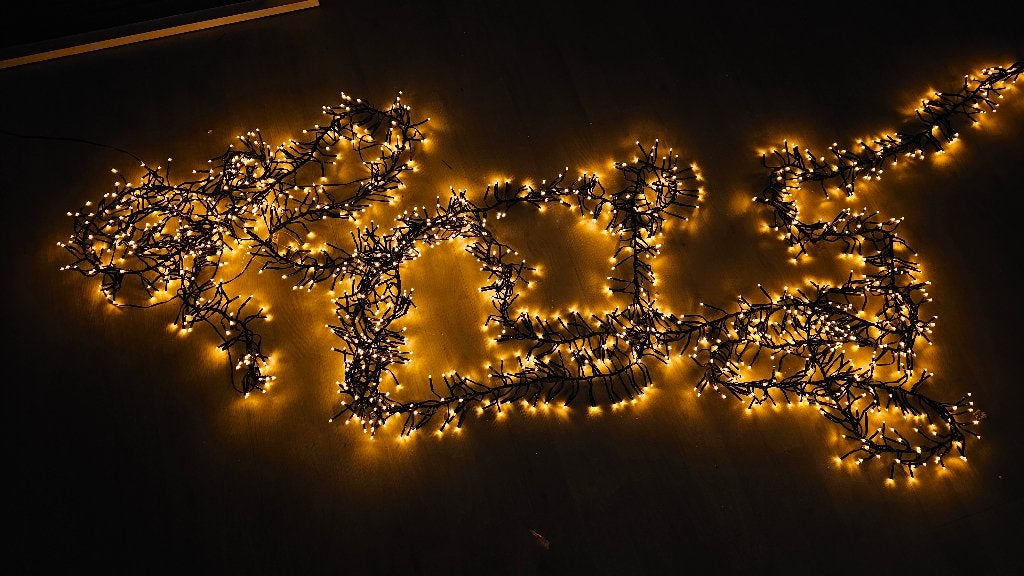 Kerst Clusterverlichting! Classic White! 1536 LED. 9 Meter!, Ophalen of Verzenden, Nieuw