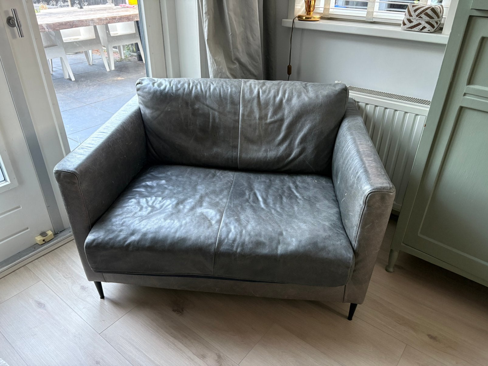 Loveseat van eijerkamp, Tweepersoons, 75 tot 100 cm, Ophalen of Verzenden, Zo goed als nieuw