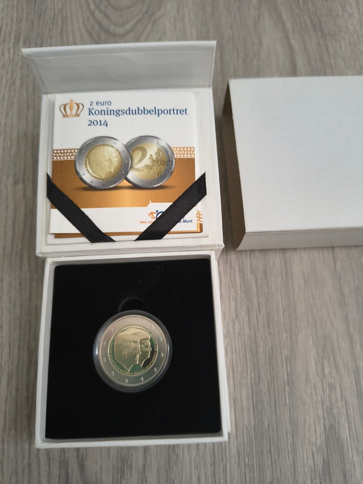 2 Euro Koningsdubbelportret 2014 proof, Postzegels en Munten, Munten | Nederland, Ophalen of Verzenden, Koningin Beatrix, Euro's