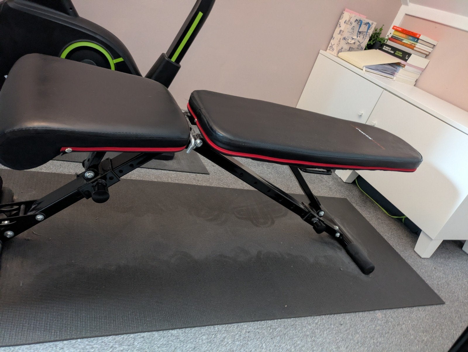 Sportstech Fitnessbank - Verstelbaar, Ophalen, Gebruikt, Benen, Fitnessbank