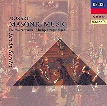 MOZART Masonic music CD KERTESZ DECCA, Ophalen of Verzenden, Classicisme, Zo goed als nieuw, Overige typen