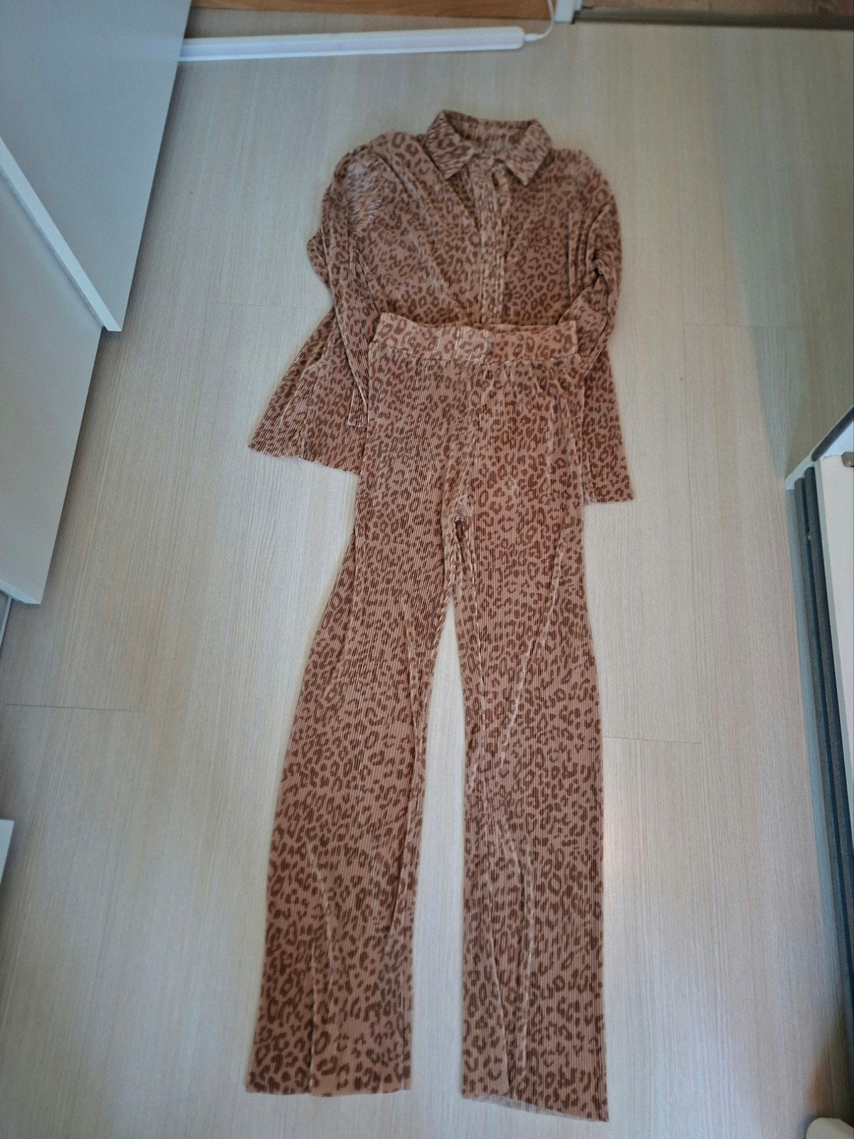 Refined Department leopard set maat S, Beige, Ophalen of Verzenden, Zo goed als nieuw, Maat 36 (S)