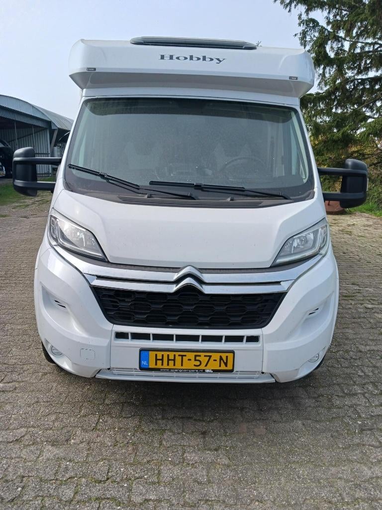 CAMPER, Caravans en Kamperen, Campers, Particulier, tot en met 4, Half-integraal, Hobby, Overige merken, 7 tot 8 meter, Diesel