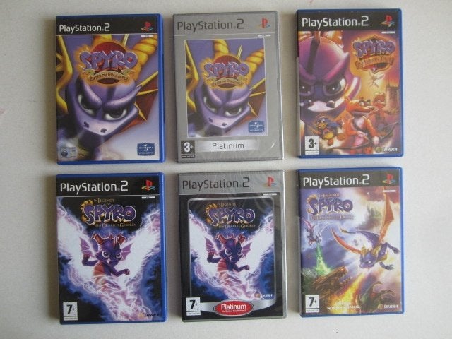 Spyro the Dragon PS2 Playstation 2, Spelcomputers en Games, Games | Sony PlayStation 2, Gebruikt, 1 speler, Ophalen of Verzenden