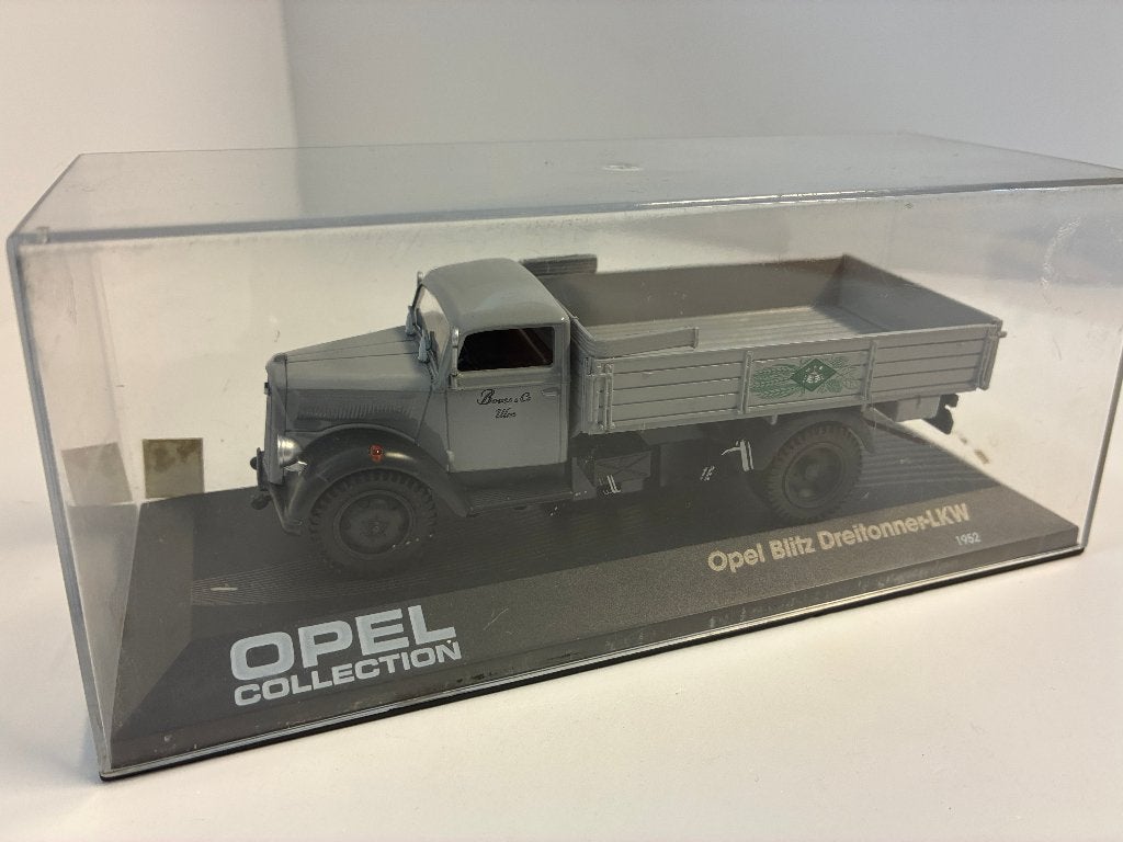 27331: Opel Blitz Dreitonner-LKW - 1952 - Atlas 1:43, Ophalen of Verzenden, Zo goed als nieuw, Bus of Vrachtwagen, Bachsatztstr. 54 D 72131 Ofterdingen, Germany