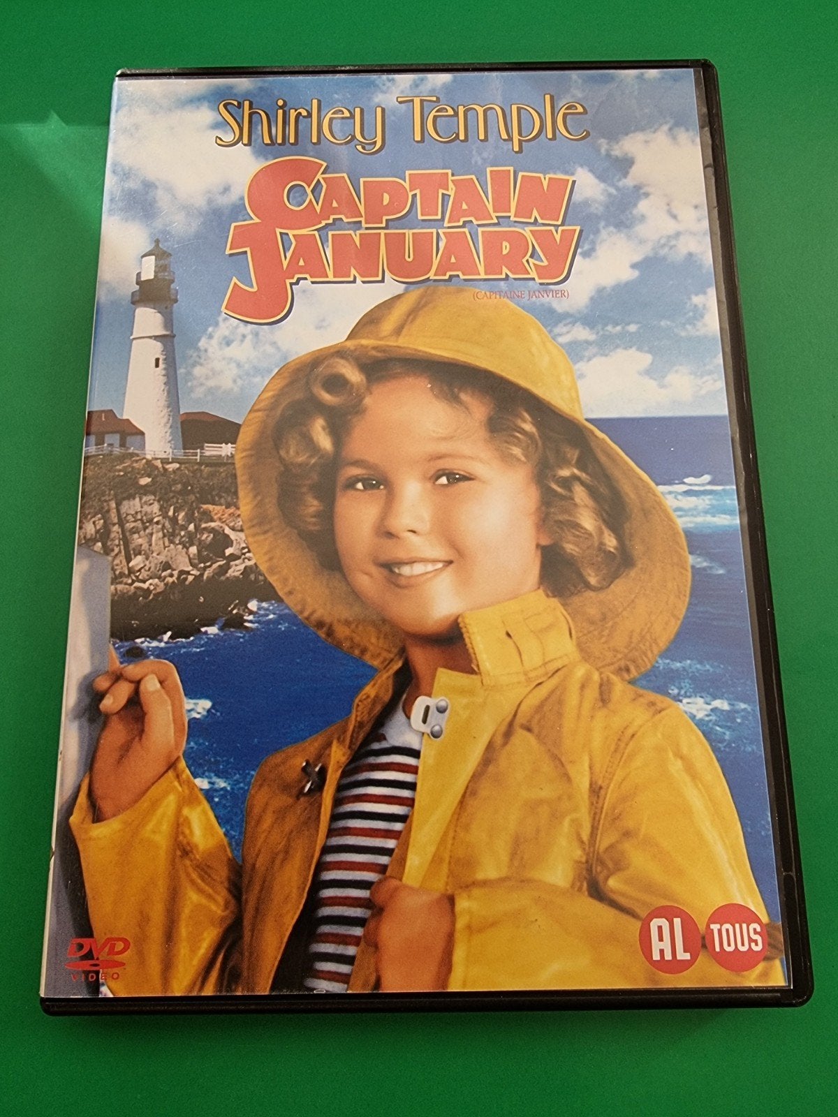 Shirley Temple - Captain January DVD (Zo goed als nieuw), Engels, Alle leeftijden, Overige genres, Ophalen of Verzenden