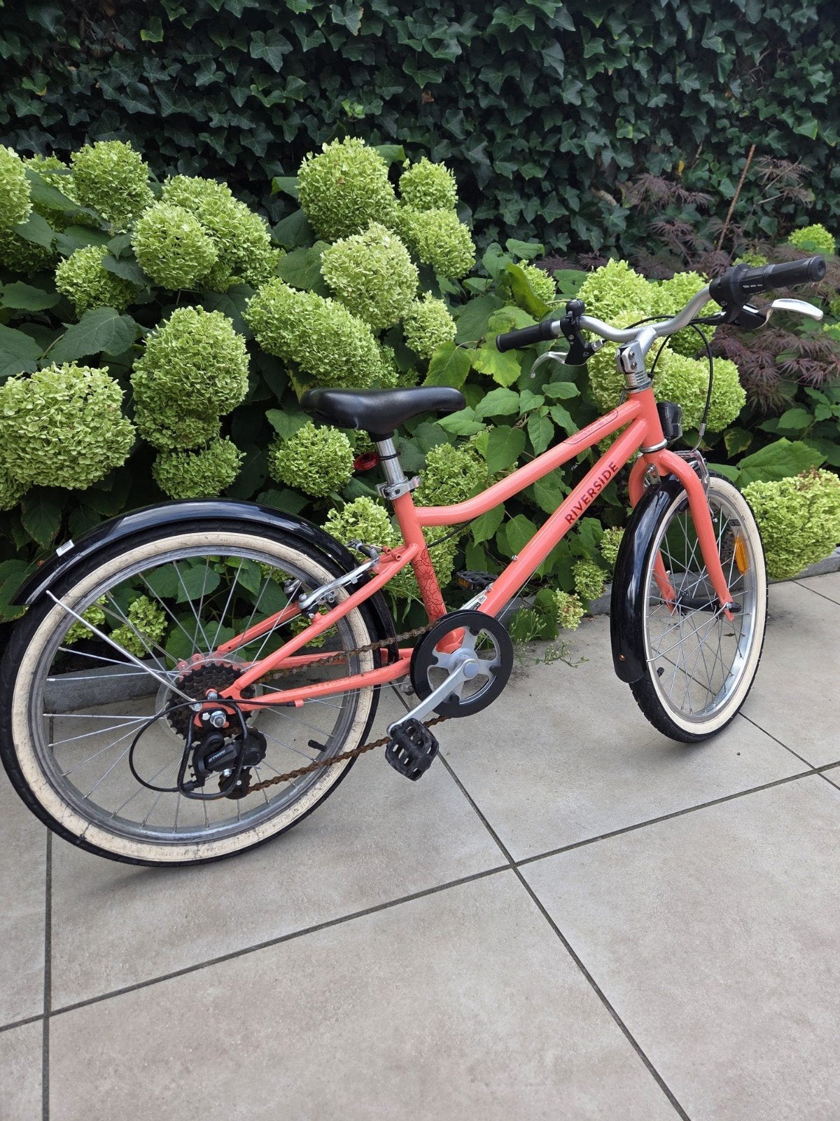 Riverside kinderfiets 20 inch - Zo goed als nieuw, Ophalen, 20 inch of meer, Velgrem, Riverside