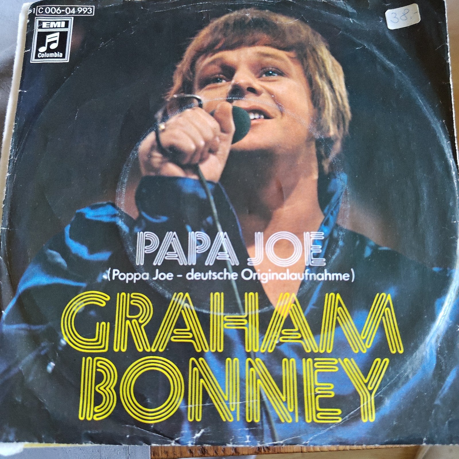 Graham Bonney -Papa Joe (Poppa Joe - deutsche Originalaufnah, Gebruikt, 7 inch, EP, Schlager