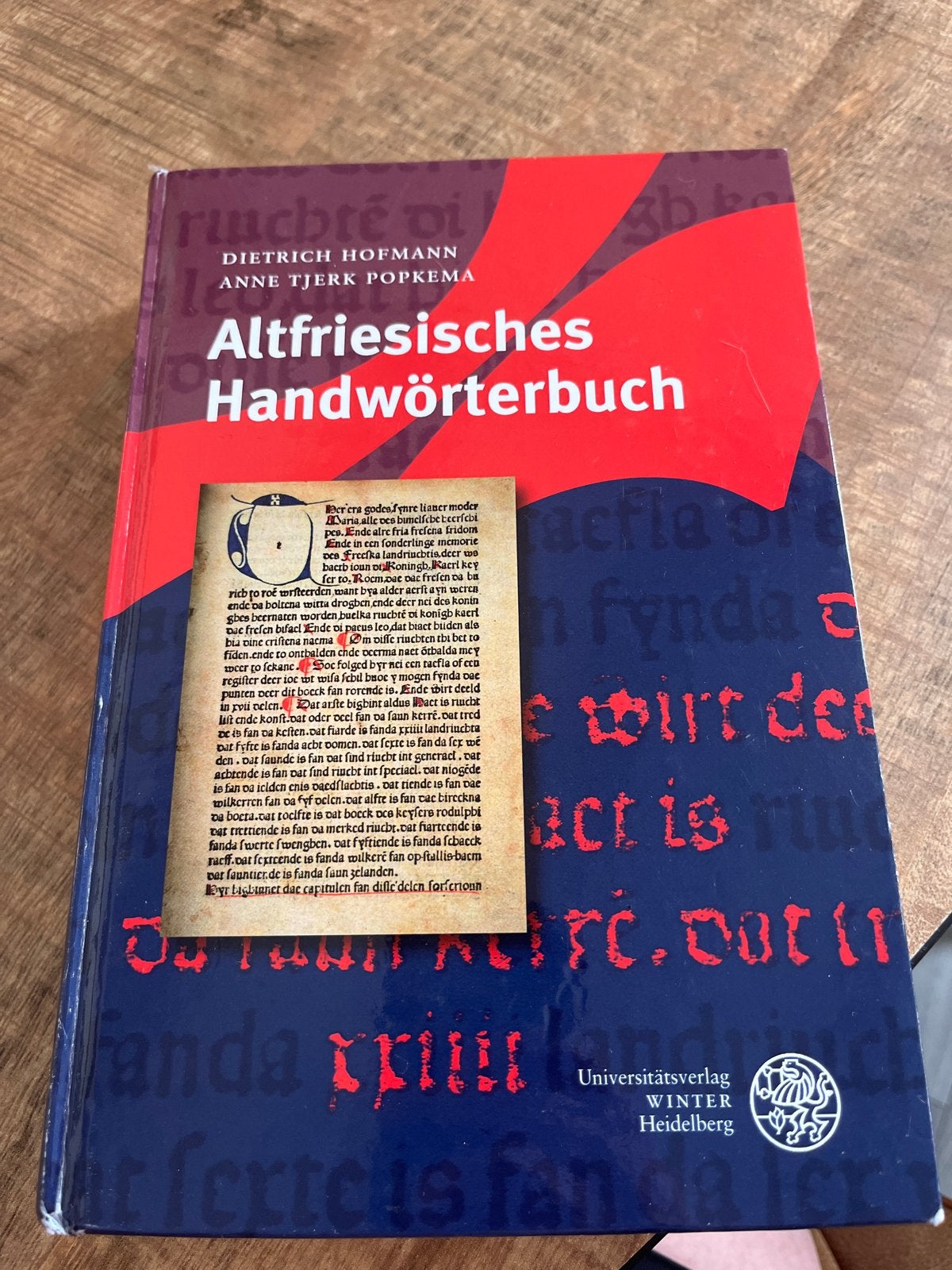Altfriesisches Handwörterbuch - Dietrich Hofmann, Ophalen of Verzenden, Nieuw, Overige uitgevers, Duits