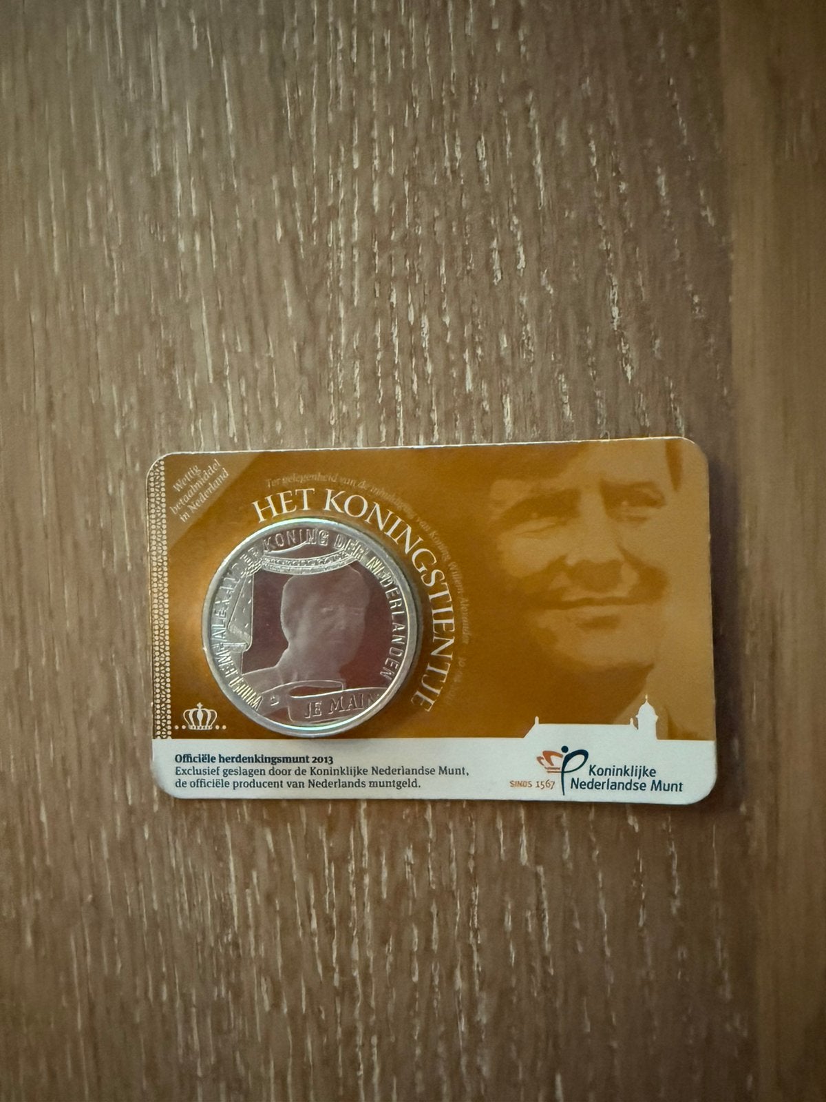 Koningstientje, Verzenden, Nederland, Munten
