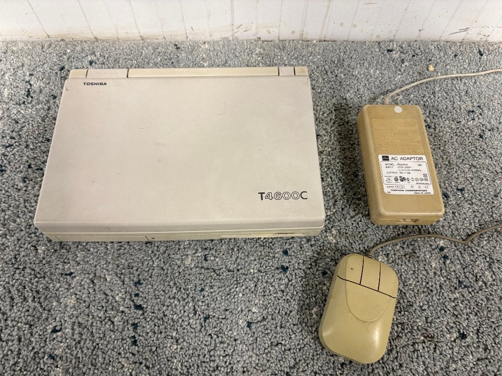 Vintage Toshiba T4600C Laptop, Computers en Software, Vintage Computers, Ophalen of Verzenden, Toshiba