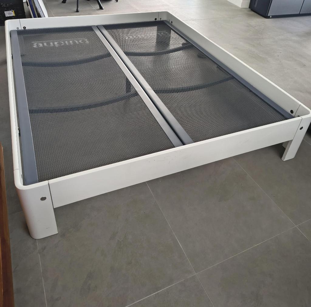 auping auronde wit tweepersoons (160 x 200cm), Ophalen, Verstelbaar, Wit, Tweepersoons