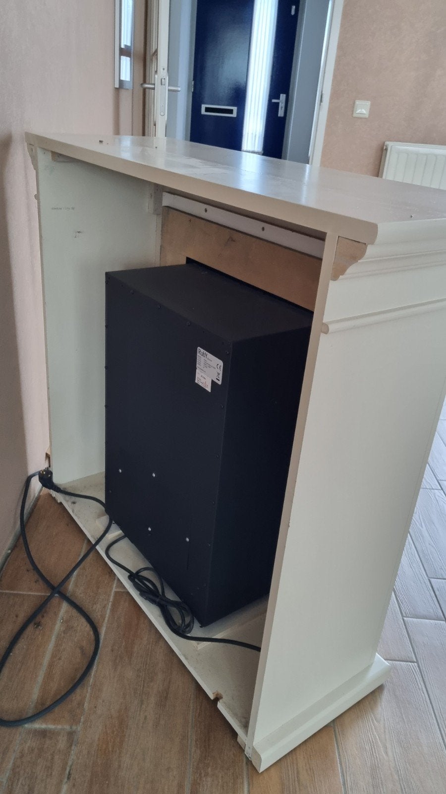 Electrische sierhaard Ruby, Ophalen, Vrijstaande haard, Elektrische haard