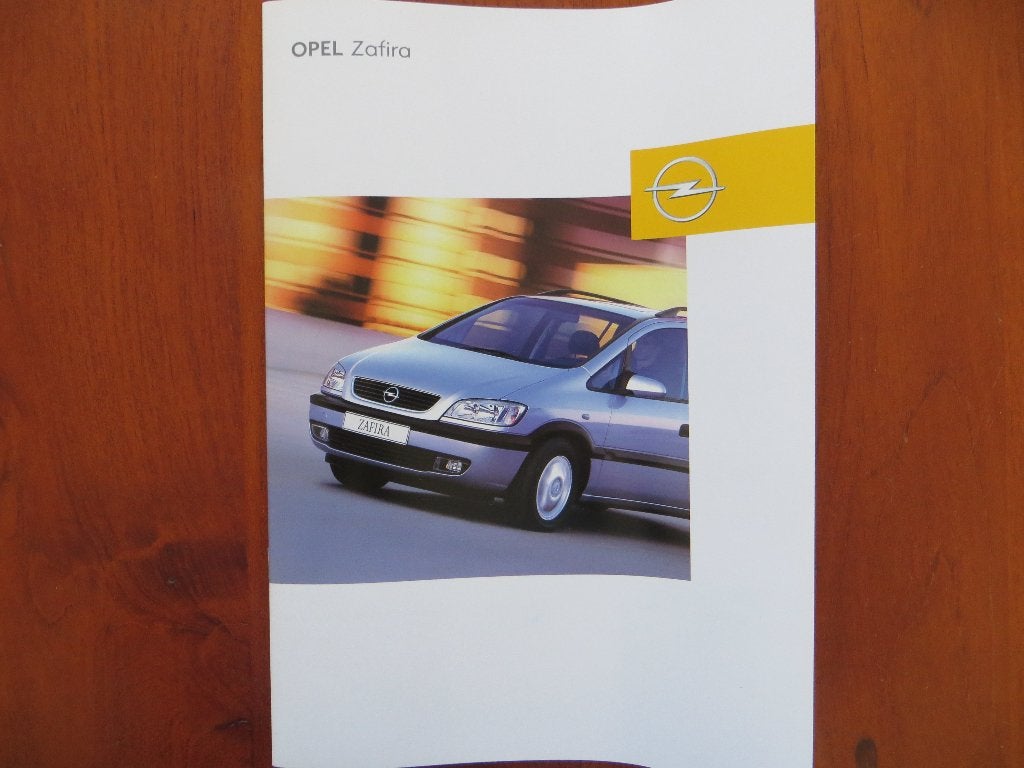 Opel Zafira (jan. 2002), Ophalen of Verzenden, Nieuw, Opel