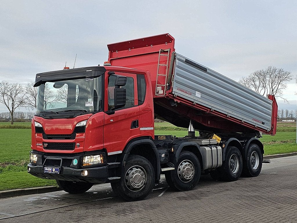 SCANIA G410 xt 8x4 retarder 3way, Auto's, Vrachtwagens, Automaat, Euro 6, Scania, Diesel