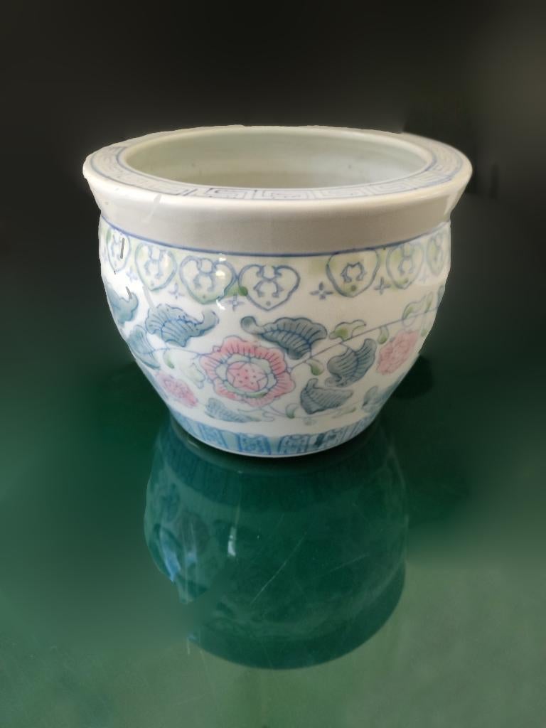 Chinees porseleinen gemberpot bloempot vaas, Ophalen of Verzenden