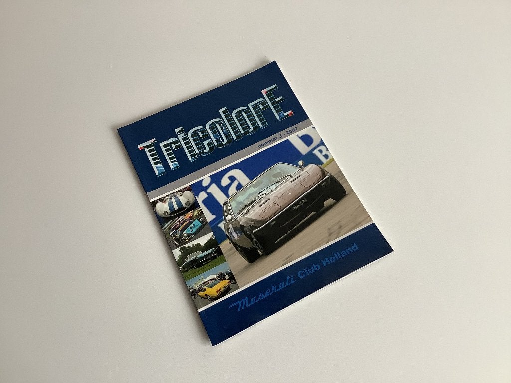 Maserati Tricolore magazine, Ophalen of Verzenden, Nieuw, Overige merken