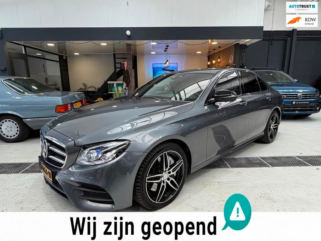 Mercedes-Benz E-klasse 350 d Prestige Plus AMG|Burmester|360, Automaat, Achterwielaandrijving, Gebruikt, Parkeerassistent