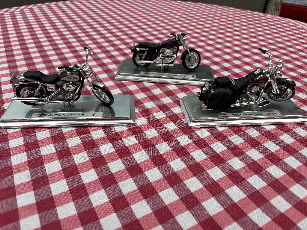 Maisto Harley-Davidson modelmotoren: 3 stuks, Ophalen of Verzenden, Nieuw, Overige typen