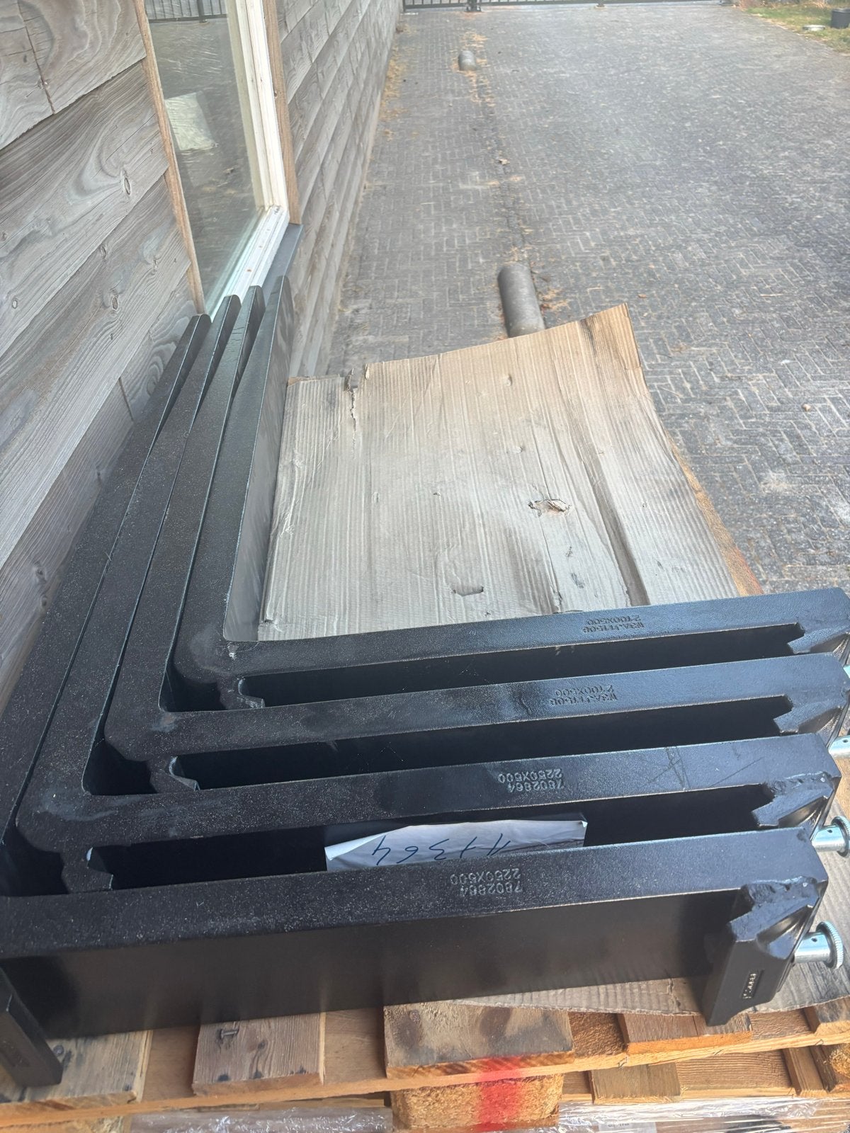 Gloednieuwe Vorken 3A 1200x122x45 MM, Ophalen