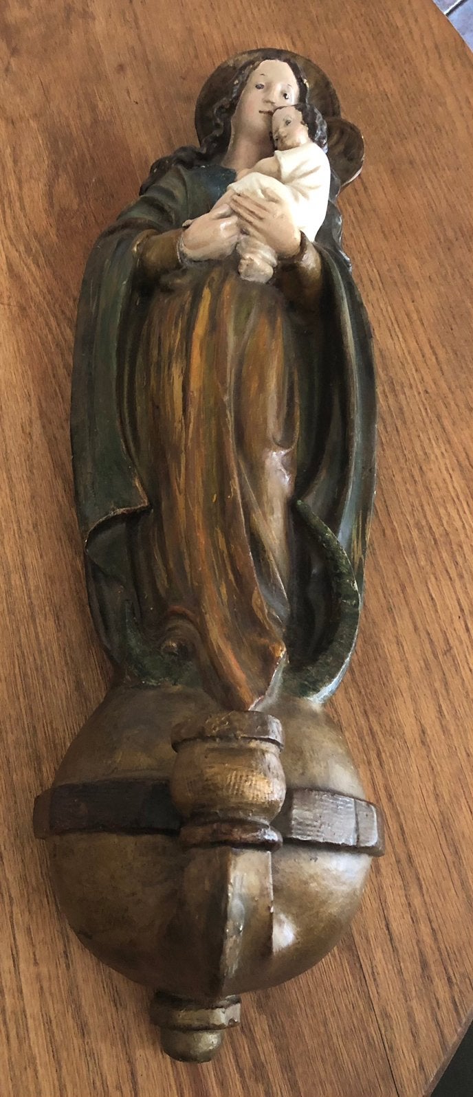 Antiek vintage beeld, Ophalen of Verzenden
