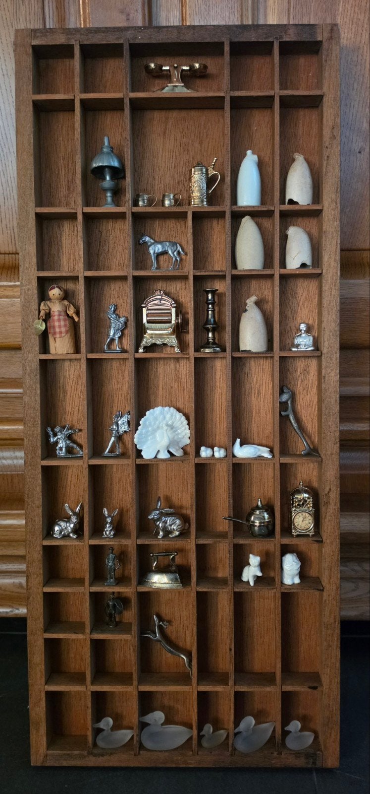 Complete set Letterbak met verschillende figuren., Ophalen of Verzenden