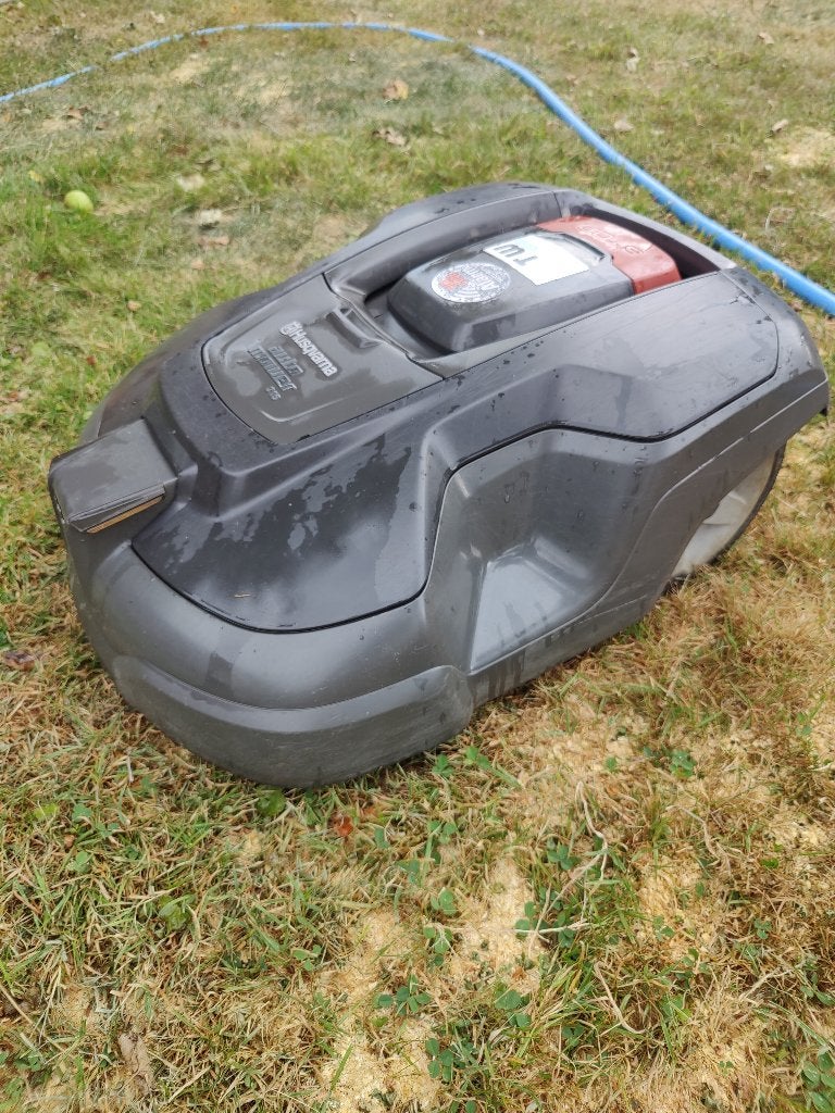 grasmaairobot Husqvarna automower 315, Gebruikt, Ophalen of Verzenden, Met regensensor, 20 tot 25 cm