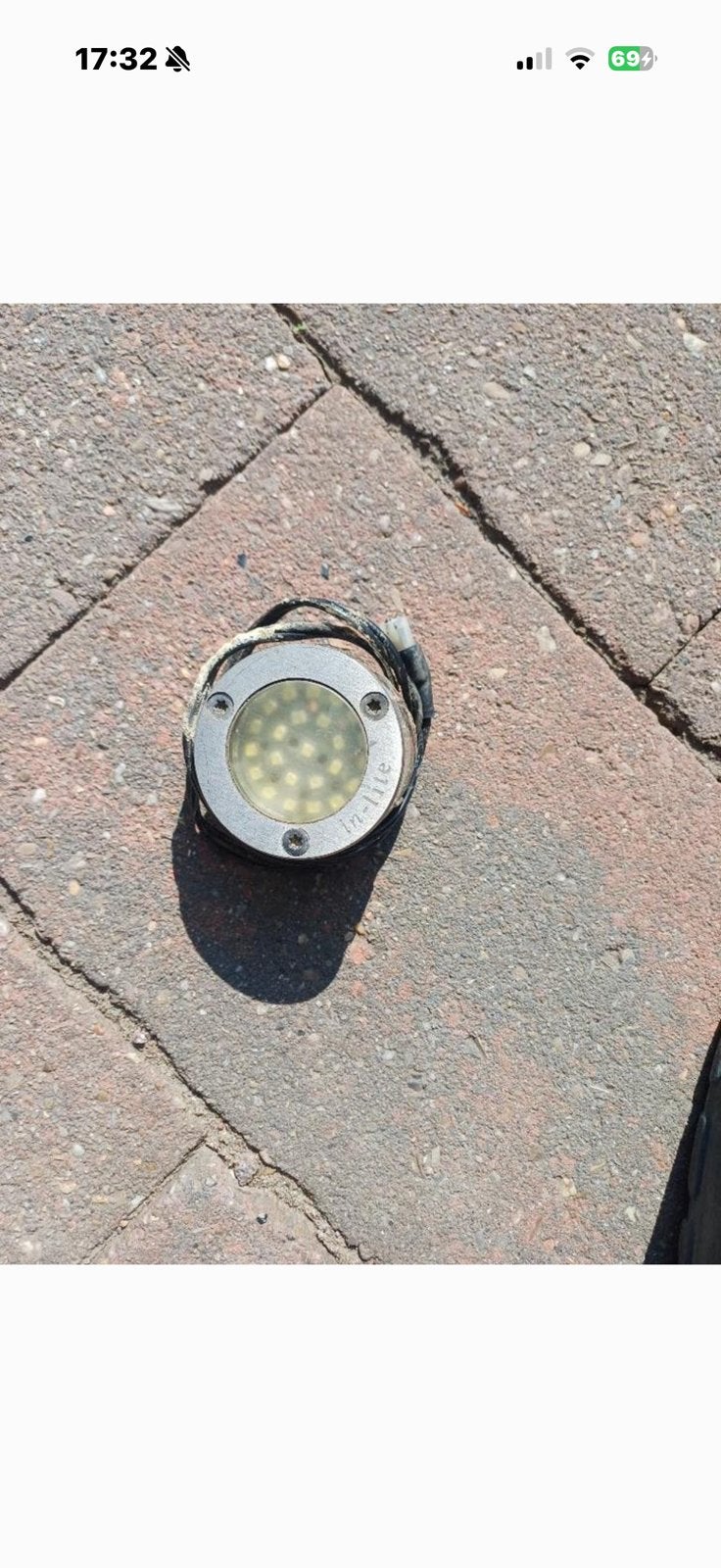 In-lite spots gezocht zoals deze, Tuin en Terras, Buitenverlichting, Ophalen of Verzenden, Zo goed als nieuw, Netvoeding, Minder dan 50 watt