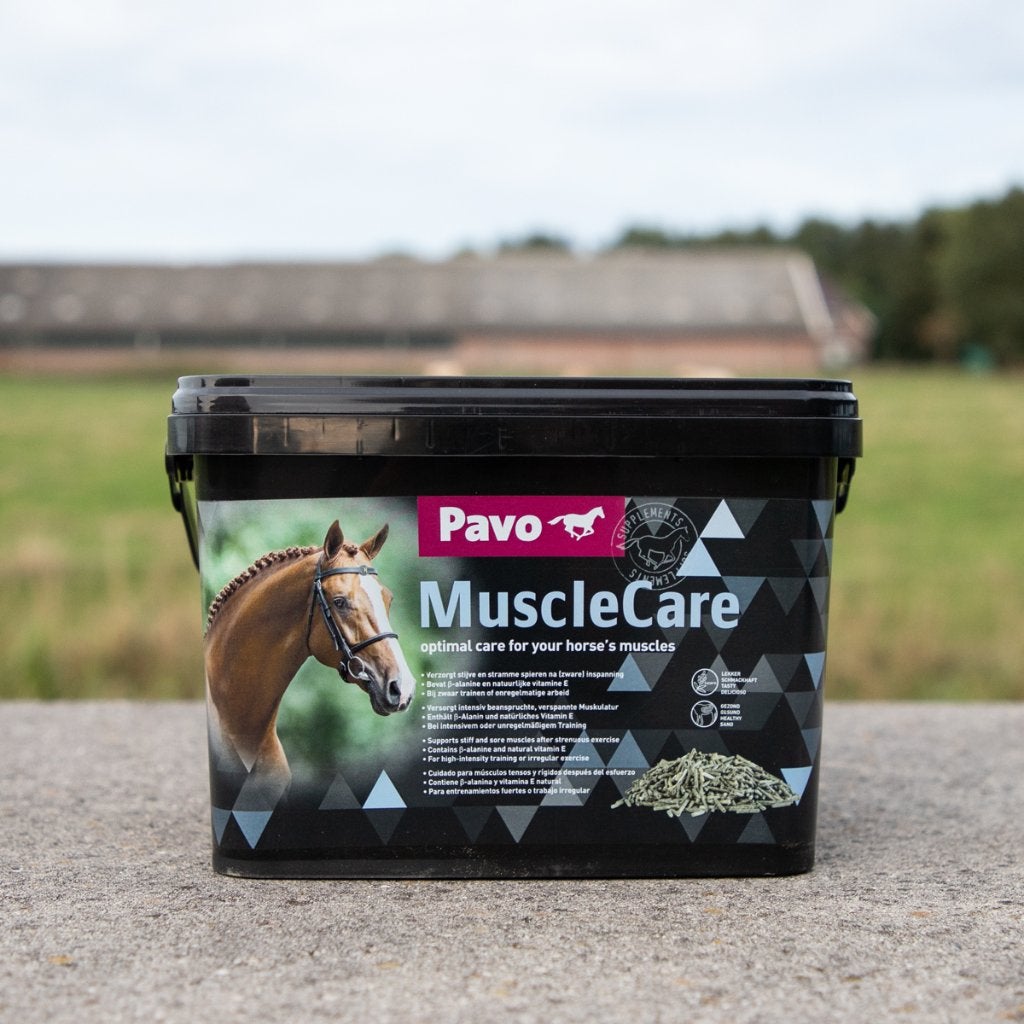Pavo MuscleCare 3 kilo - Gratis verzending., Dieren en Toebehoren, Pavo, Ophalen of Verzenden, Nieuw, Voedingssupplement