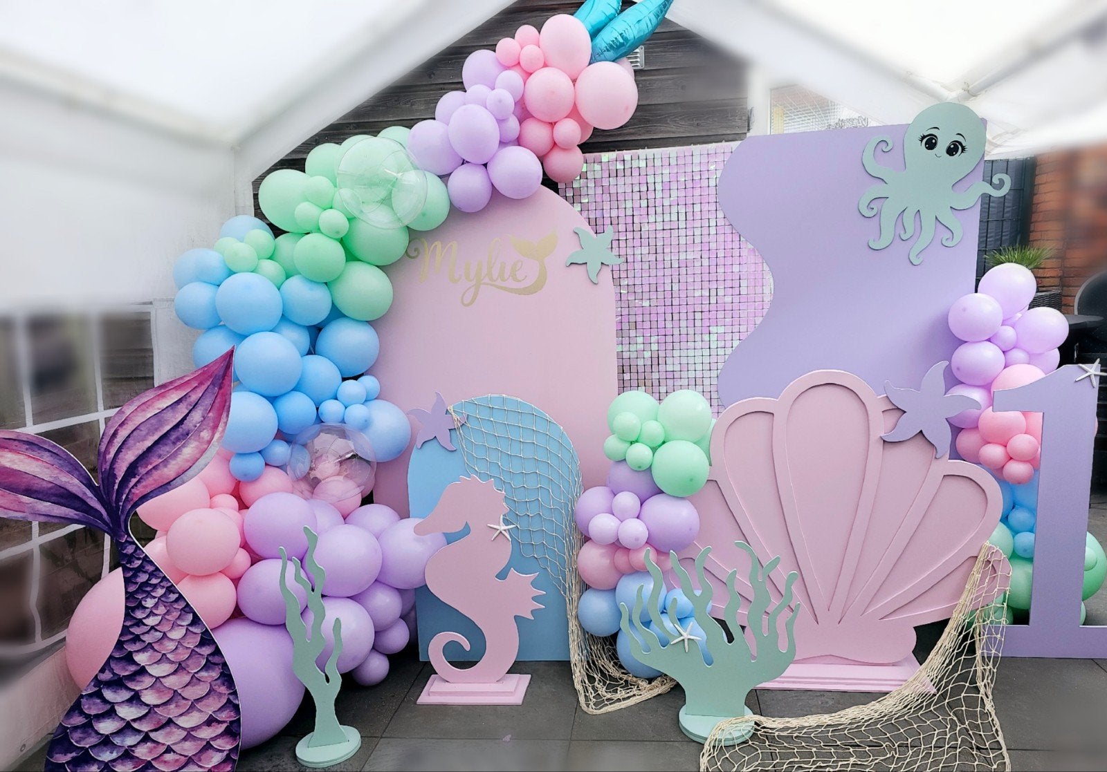 Mermaid event styling set, Ophalen