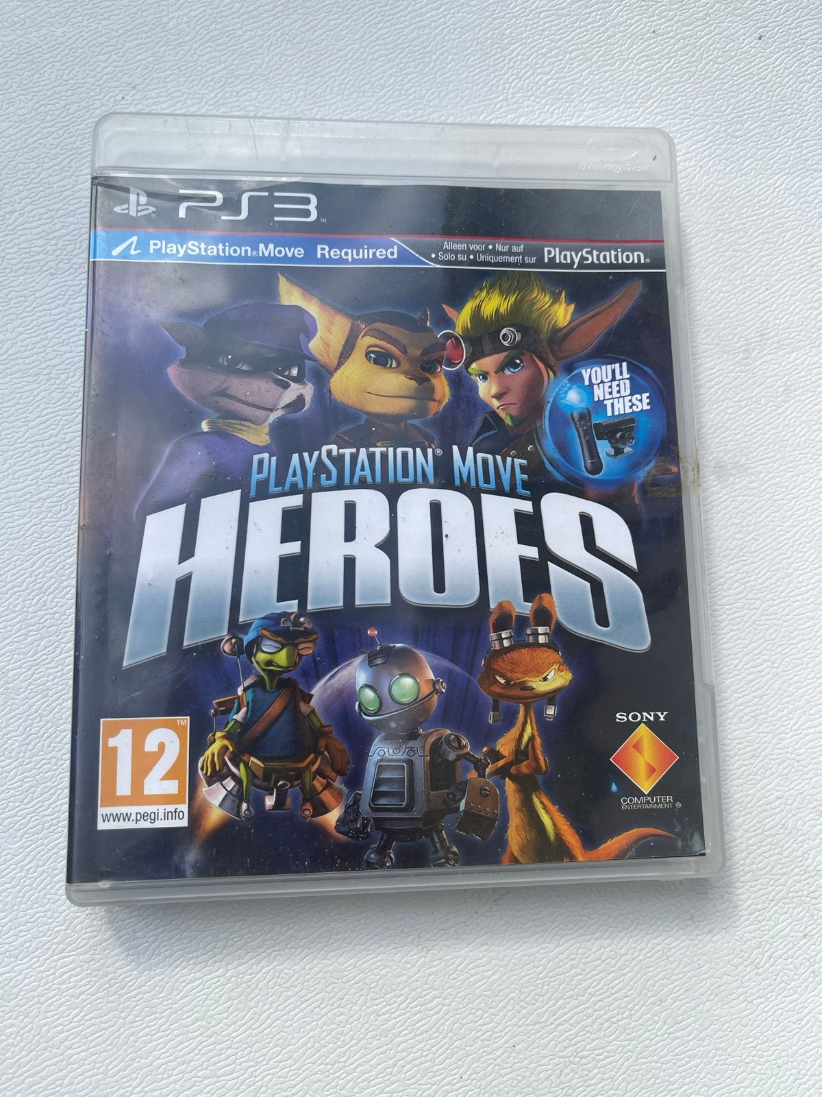 PlayStation Move Heroes PS3 - Avontuurlijk Actiespel, Avontuur en Actie, Gebruikt, 1 speler, Ophalen of Verzenden