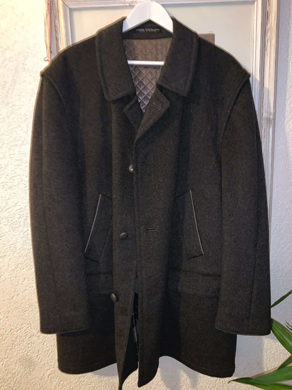 Steinbock Himalaya Loden Jas - Maat 54 (L), Ophalen of Verzenden, Zo goed als nieuw, Maat 52/54 (L), Grijs