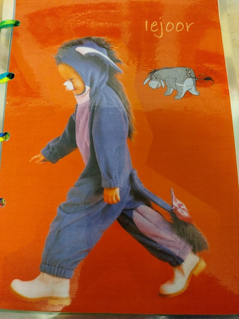 Naaipakket DIY Disney verkleedset onesie Iejoor , 120 cm of meer, Nieuw, Ophalen of Verzenden, Katoen