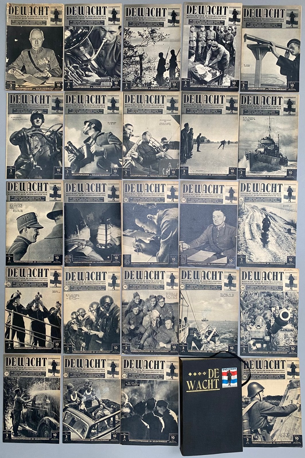 Tijdschrift De Wacht mobilisatie wo2, Verzamelen, Ophalen of Verzenden, Nederland, Boek of Tijdschrift