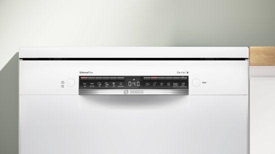 Bosch vaatwasser SMS4ECW28E - Serie 4 - Vrijstaand - Wit, BSH Huishoudapparaten, 60 cm of meer, Minder dan 10 liter, Nieuw