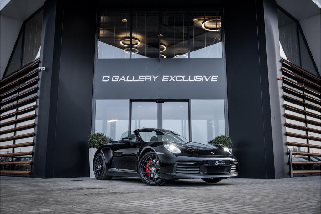 Porsche 911 992 Cabrio 3.0 Carrera 4 S - Sport Chrono Plus |, Automaat, Automatische klimaatregeling, Cabriolet, Zwart