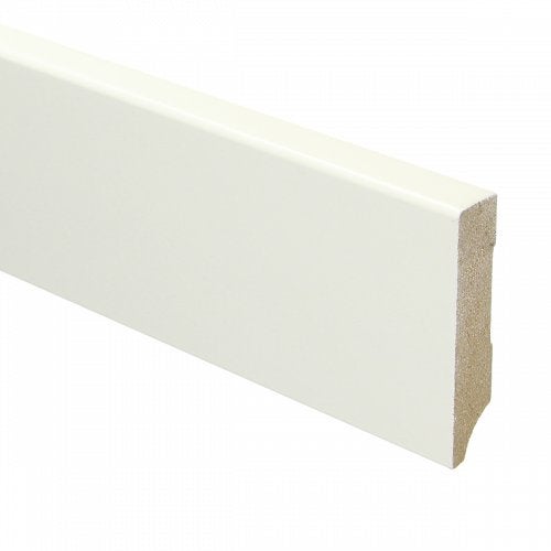 Watervaste mdf plinten gerond en gelakt, Ophalen, Nieuw, Mdf, 200 tot 250 cm