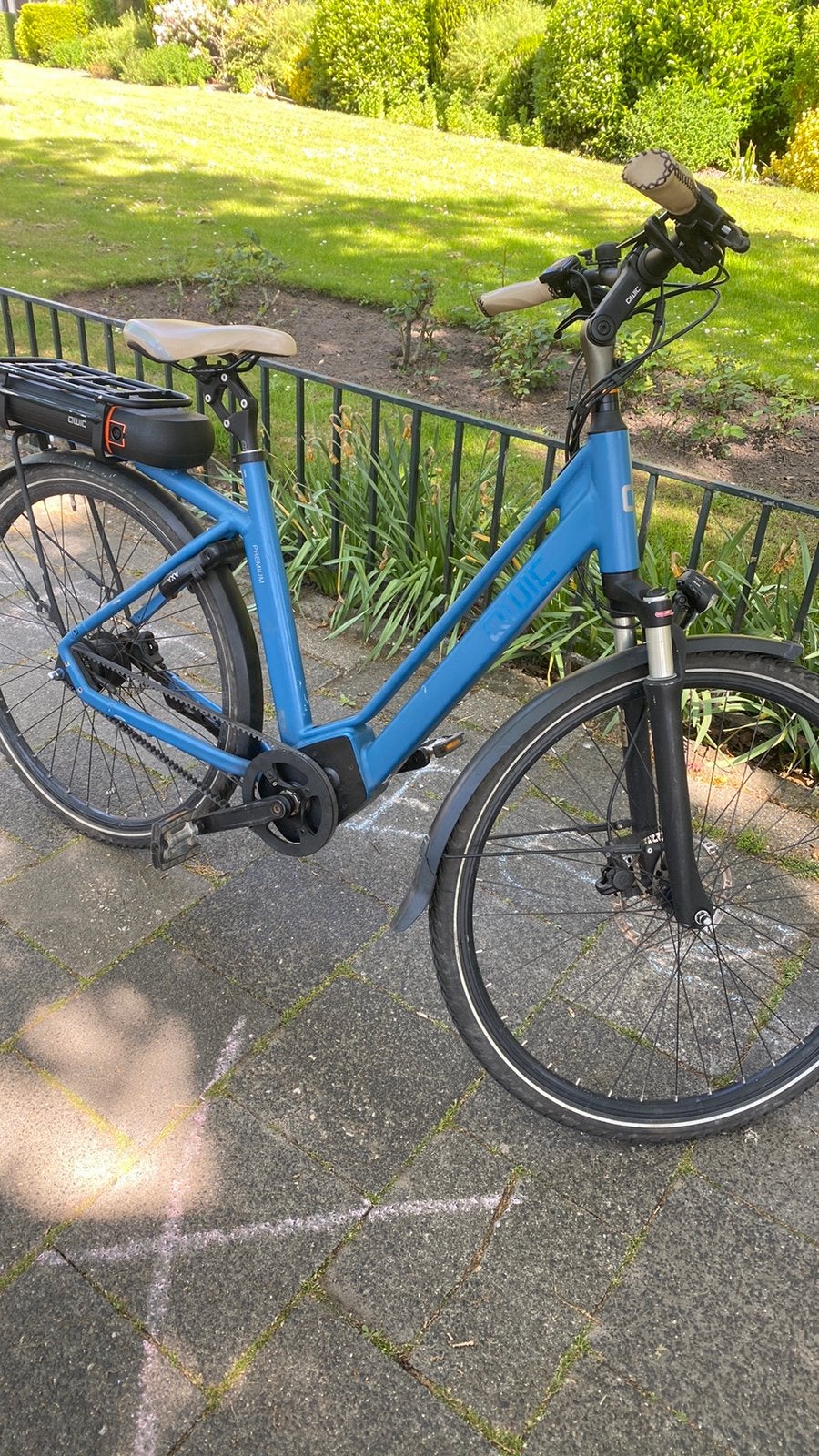 Elektrische fiets qwic, Ophalen, Zo goed als nieuw, Qwic