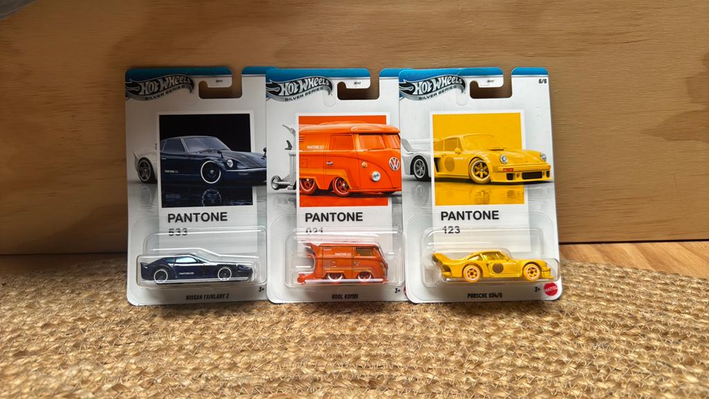 Hot Wheels Pantone Silver Series Collectie (6 stuks), Hobby en Vrije tijd, Modelauto's | Overige schalen, Ophalen of Verzenden