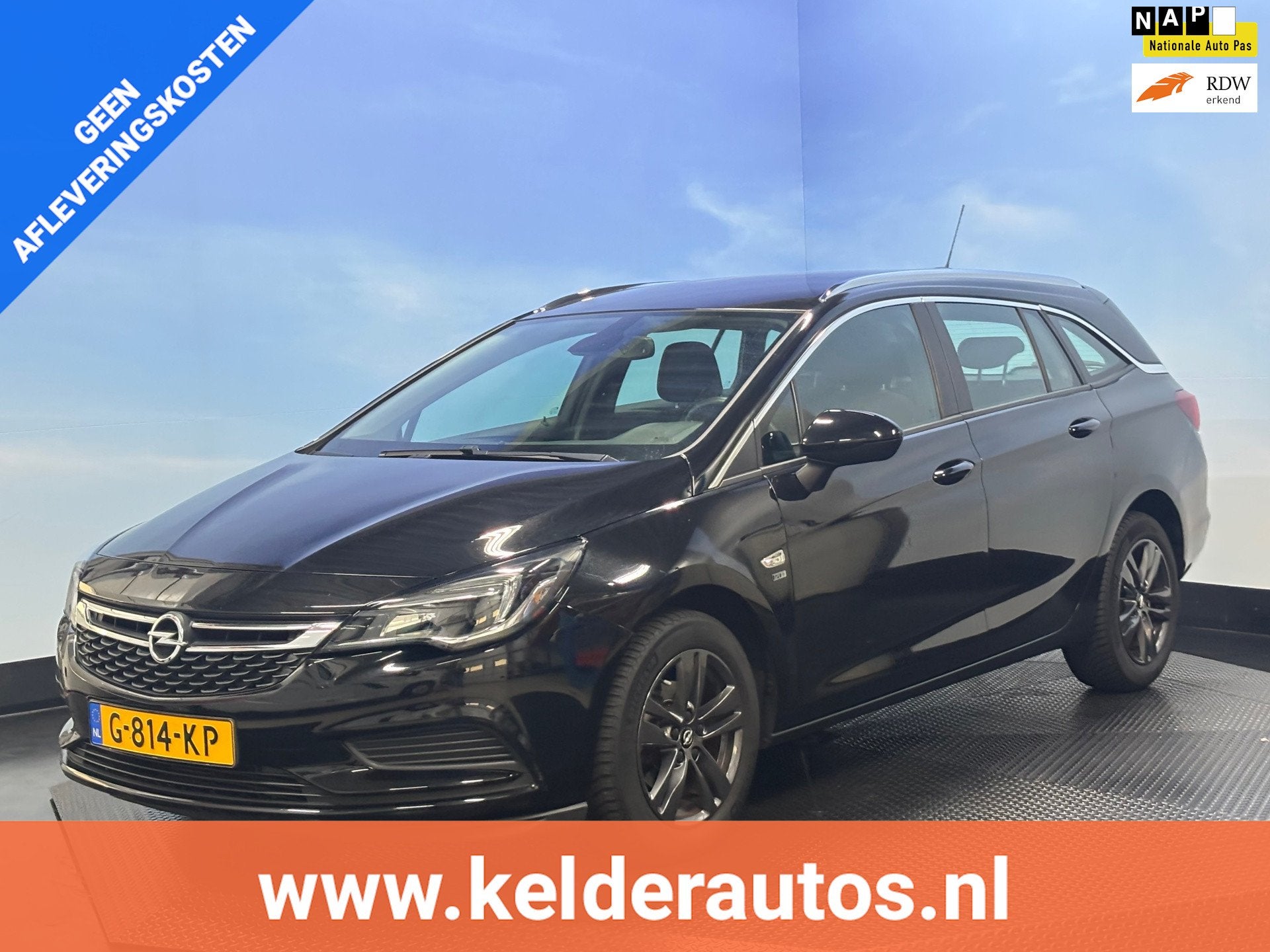 Opel Astra Sports Tourer 1.0 Turbo 120 Jaar Edition Airco |, Stof, Gebruikt, Euro 6, 1178 kg